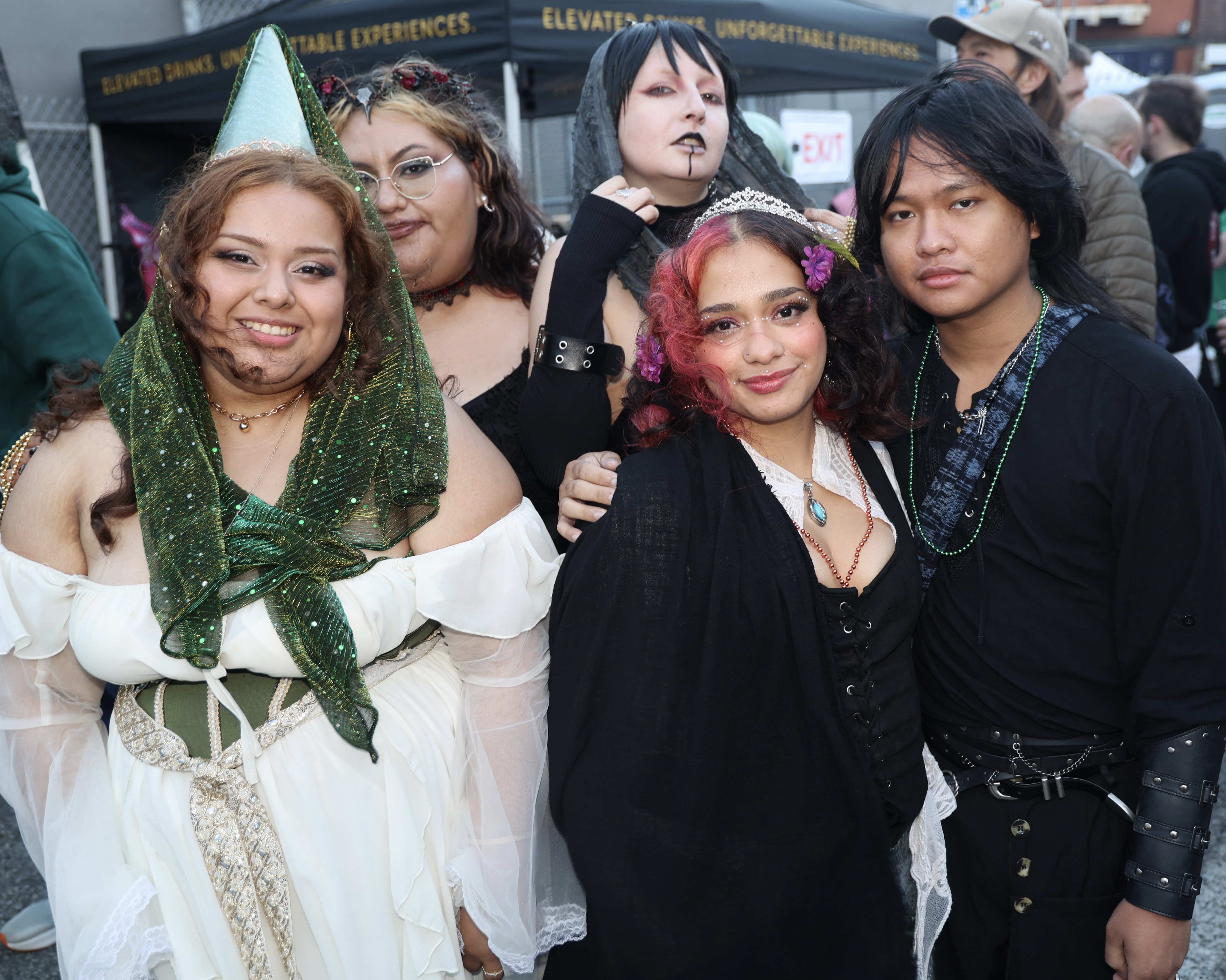 Attendees at Castro Night Market